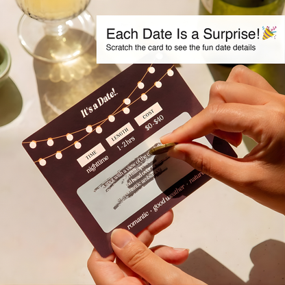 EverAfterCo™ Its A Date! - 40 Scratch Off Dates